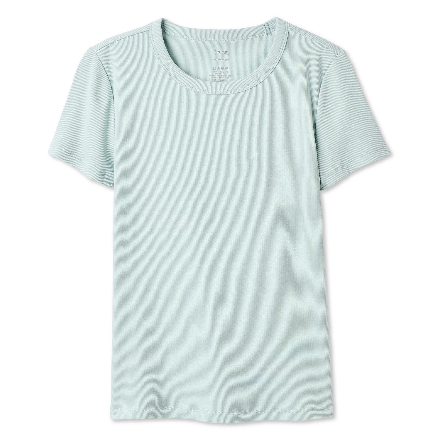 George Women's Rib Crew-Neck T-Shirt