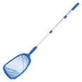 thumbnail image 1 of Pool Skimmer Net with 17.5-35.5inch 3-Section Telescopic Aluminum Pole Swimming Pool Leaf Net Skimmer Rake with Fine Mesh for Cleaning Swimming Pools Style 02, 1 of 9