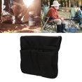 thumbnail image 4 of Camping Chair Armrest Storage Bag, Chair Arm Pouch Durable Multifunction  For Outdoor For Home Black, 4 of 8