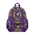 thumbnail image 2 of Floral Boho Vintage Retro Adjustable Padded Straps Student Backpack Chest Strap Large Capacity Durable School Backpack, 2 of 2