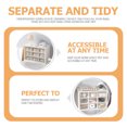 thumbnail image 3 of Make Up Organizer Makeup Organizer for Vanity Desk Organizer Office Desk Drawers, 3 of 9