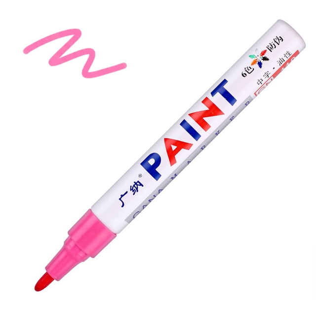 Ynlkorvg 1Pcs Waterproof Permanent Paint Marker Pen For Car Tyre Tire Tread Rubber Metal 5ML