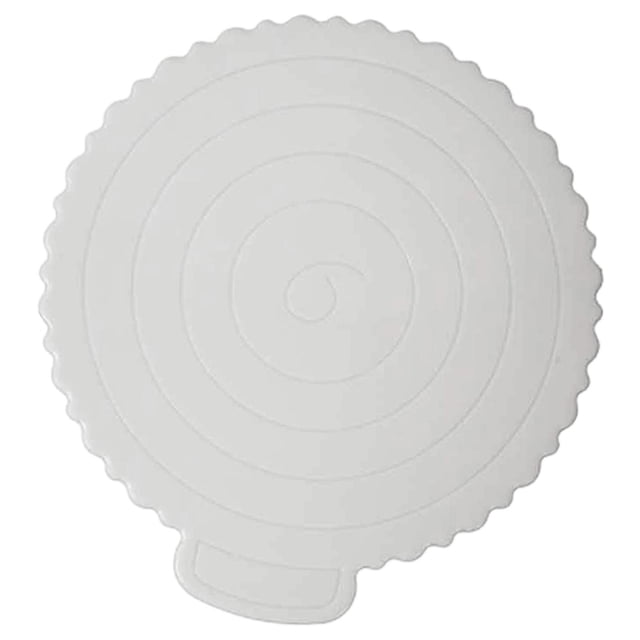 jifeng Cake Board with Handle Party Celebration for Cake DIY Making Round Cake Base 20.7cmx19cm
