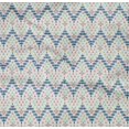 thumbnail image 4 of oneOone Organic Cotton Poplin Twill Fabric Chevron|Triangle & Square Geometric Fabric Prints By Yard 42 Inch Wide, 4 of 4