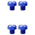thumbnail image 2 of maskred 2 Pcs M10x1.25 Rétroviseurs Vis Vis Boulons Bouchon Trou Bleu Positif 10mm 2Set, 2 of 6