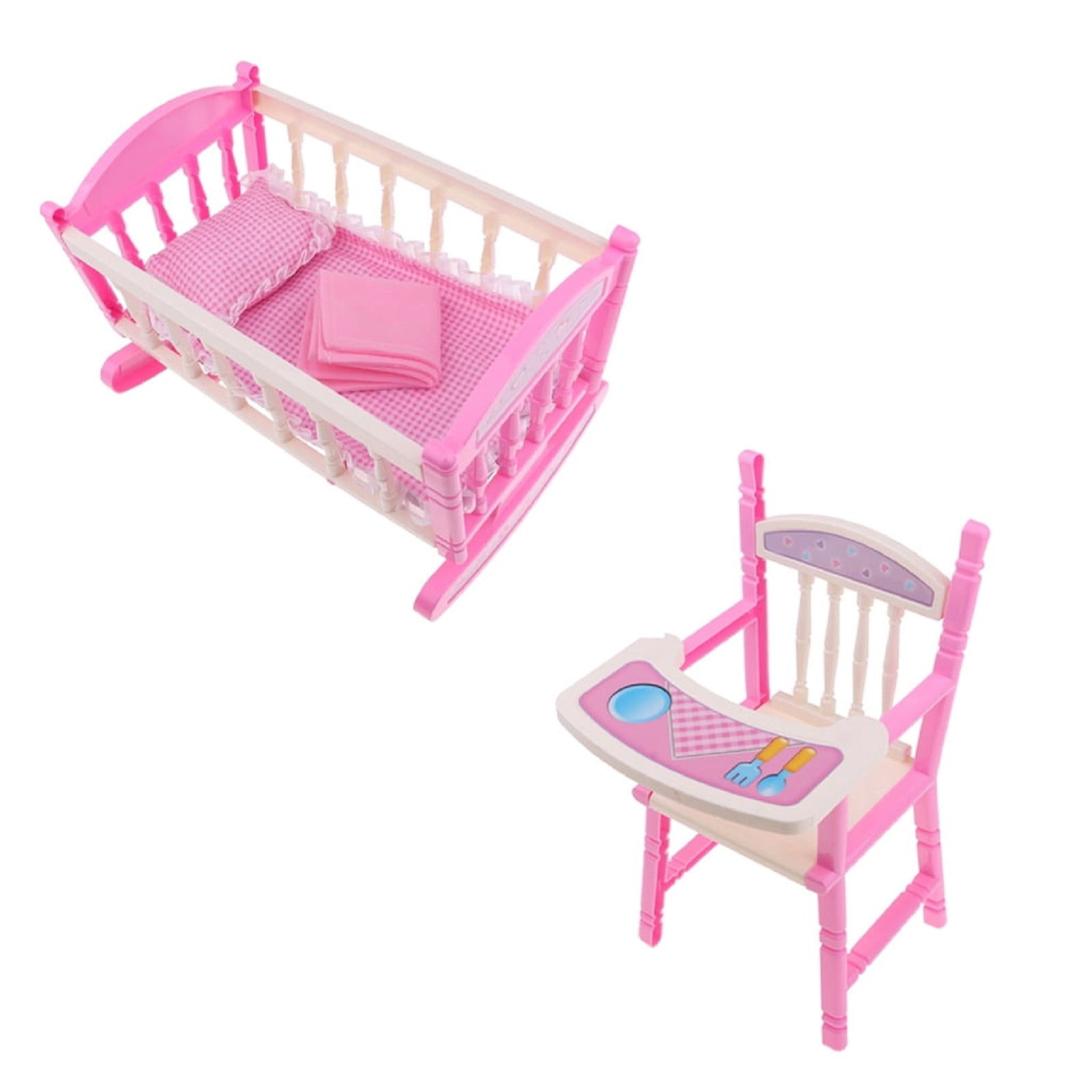 Detachable High Chair And Set With Mattress Quilt And Pilloww