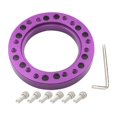 thumbnail image 3 of funtasica Adaptateur de Moyeu de Volant de Voiture Entretoise avec 6 Vis Entretoise de Conversion Voiture de Course,, 3 of 6