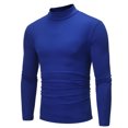 thumbnail image 2 of CEHVOM Nouvelle Chemise de Base pour Hommes à Col Montant Automne et Hiver, 2 of 7