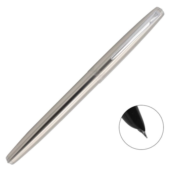 Slim Calligraphy Metal Pen, Small Bag Pointed Tip, Portable Writing Instrument, Elegant Design, for Artists/Students, Office/Travel Use, High-Quality Ink, Stylish Stationery Accessory Hzhnb