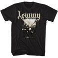 thumbnail image 1 of Lemmy Motorhead Light Upon Black Adult T-Shirt M, 1 of 2