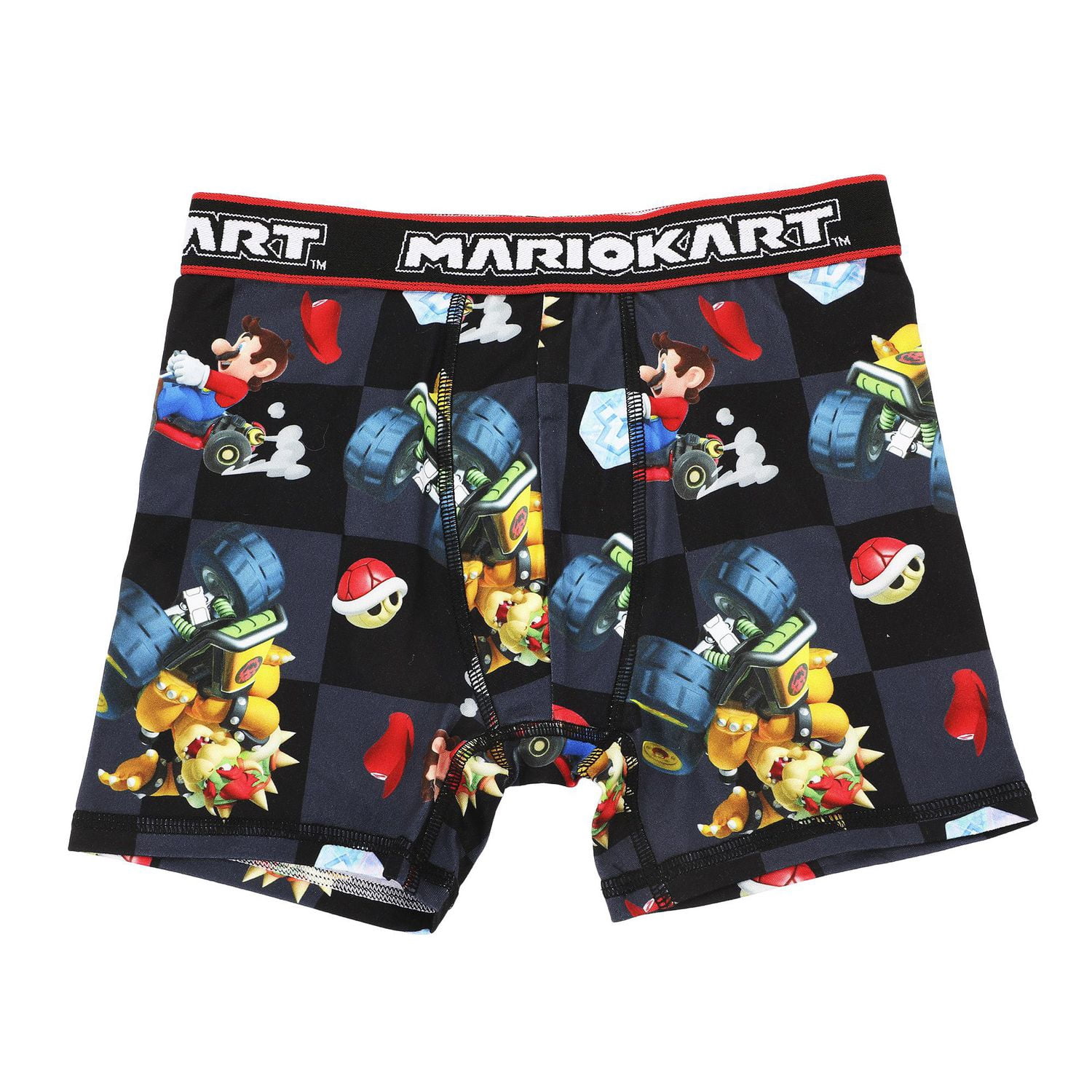 Mario Kart Boys' 4-Pack Boxer Briefs