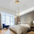 thumbnail image 2 of Crystal Pendant Light Modern LED Lantern LED Hanging Lamp for Dining Room Kitchen Foyer 2 Head, 2 of 8