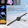 thumbnail image 3 of 3D Hologram Fan, 16.5 Inch WiFi 3D Hologram Projector, LED Holographic Display with 224 LED Light Beads, 2000x224 Resolution, for Business Store Signs, Bar, Advertising Display, 3 of 8