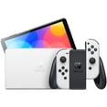 thumbnail image 2 of Refurbished Nintendo HEGSKAAAA OLED w/ White Joy-Con White, Nintendo Switch, 2 of 9