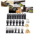 thumbnail image 4 of Oscillating Saw Blades,25Pcs Oscillating Saw Blade Wood Saw Blades Tiling Oscillating Blade Dependable Performance, 4 of 13