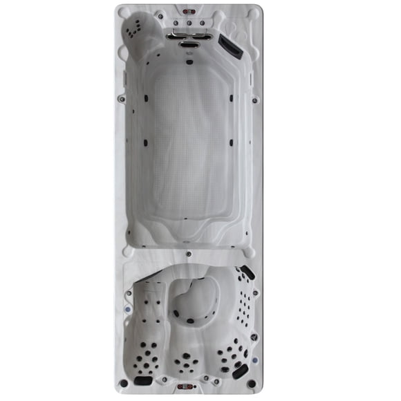 St. Lawrence 20ft 17-Person 73-Jet Swim Spa