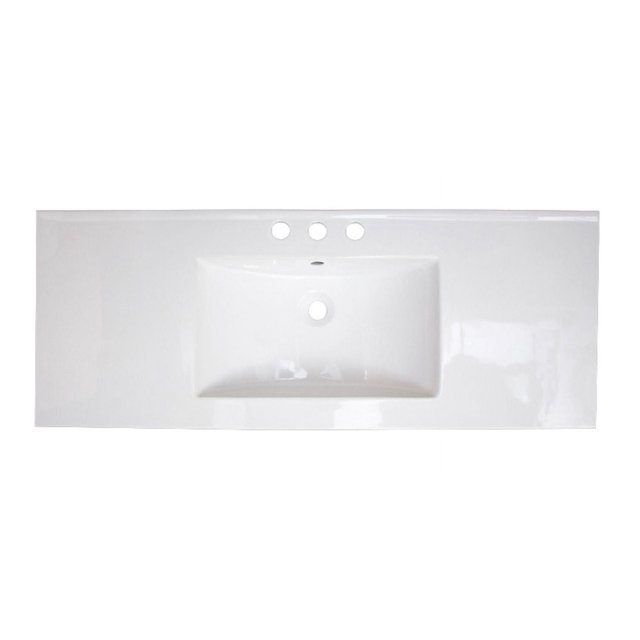 Imaginations américaines 39.75 po. W Top Blanc