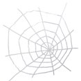 thumbnail image 5 of Northlight Spooky Spider Web Hanging Halloween Decoration - 80" - White, 5 of 5