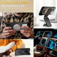 thumbnail image 5 of KOMI for iPhone 16 Pro Max MagSafe Case with Adjustable Metal Camera Lens Cover Stand with 1 Screen Protector,[Mil-Grade Protect] Rugged Heavy Duty Magnetic Case for iPhone 16 Pro Max 6.9" Black, 5 of 5