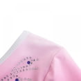 thumbnail image 3 of Greyghost Children Kids Girls Long Sleeve Leotards, Bright Color Patterned Gradient Ballet Practice Dance Wear Costumes, Athletic Gymnastics Bright Color Body Suits, 3 of 19