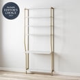 thumbnail image 1 of CosmoLiving Gwyneth Closet - Vanité, marbre blanc, 1 of 9