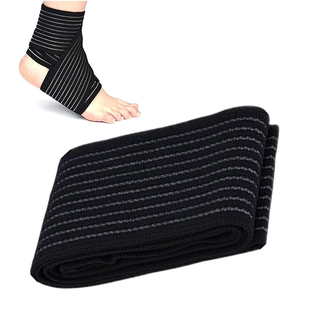 Woeilo Elastic Knee Wraps Compression Bandage Support for Legs, Thighs, Hamstrings Ankle & Elbow Joints Reduce Swelling, Lymphatic Relief Help Recover from Knee Replacement Surgery One Size