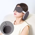 thumbnail image 1 of Fufafayo U Shaped Pillow With Eye Mask, 2 In Travel Neck Pillow For Sleeping, Memory Foam Sleep Support For Office Nap, Airplane Car Home Use, Shade Sleep Mask, 1 of 6