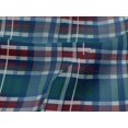 thumbnail image 3 of oneOone Viscose Jersey Fabric Madras Check Print Fabric BTY 60 Inch Wide, 3 of 4
