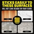 thumbnail image 4 of Alien Grip Rug Gripper Carpet Tape - 12pcs, 4x4 in. Anti-Slip Hardwood, Tile Floor, No Damage - Double Sided Reusable, Non Slip Corner Rug Pads - As Seen on TV, 4 of 11