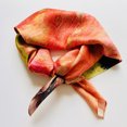 thumbnail image 1 of Pure Silk Foulard Peinture Coucher de Soleil, 1 of 9