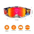 thumbnail image 4 of Flantor Kids Ski Goggles Non-Slip Strap Snow Goggles Snowboard Goggles, 4 of 4