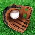 thumbnail image 2 of Generic Premium Leather Baseball Glove in Green, 10.5 Inches - Essential Gear for Baseball Enthusiasts, 2 of 6