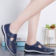 thumbnail image 4 of LSLJS Pantoufles Légères et Confortables pour Femmes, Unies, Chaussures Décontractées Ajourées Platform, Chaussures à Talons Bas, 4 of 5