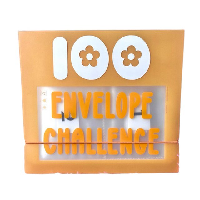 100 Envelope Challenge Savings Binder Money Saving Budget Couple Savings Plan