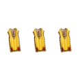 thumbnail image 4 of maskred Mode Femmes Plage Vacances Robe Boho Ethnique Élégante Robe en Vrac Jaune 3Set, 4 of 6