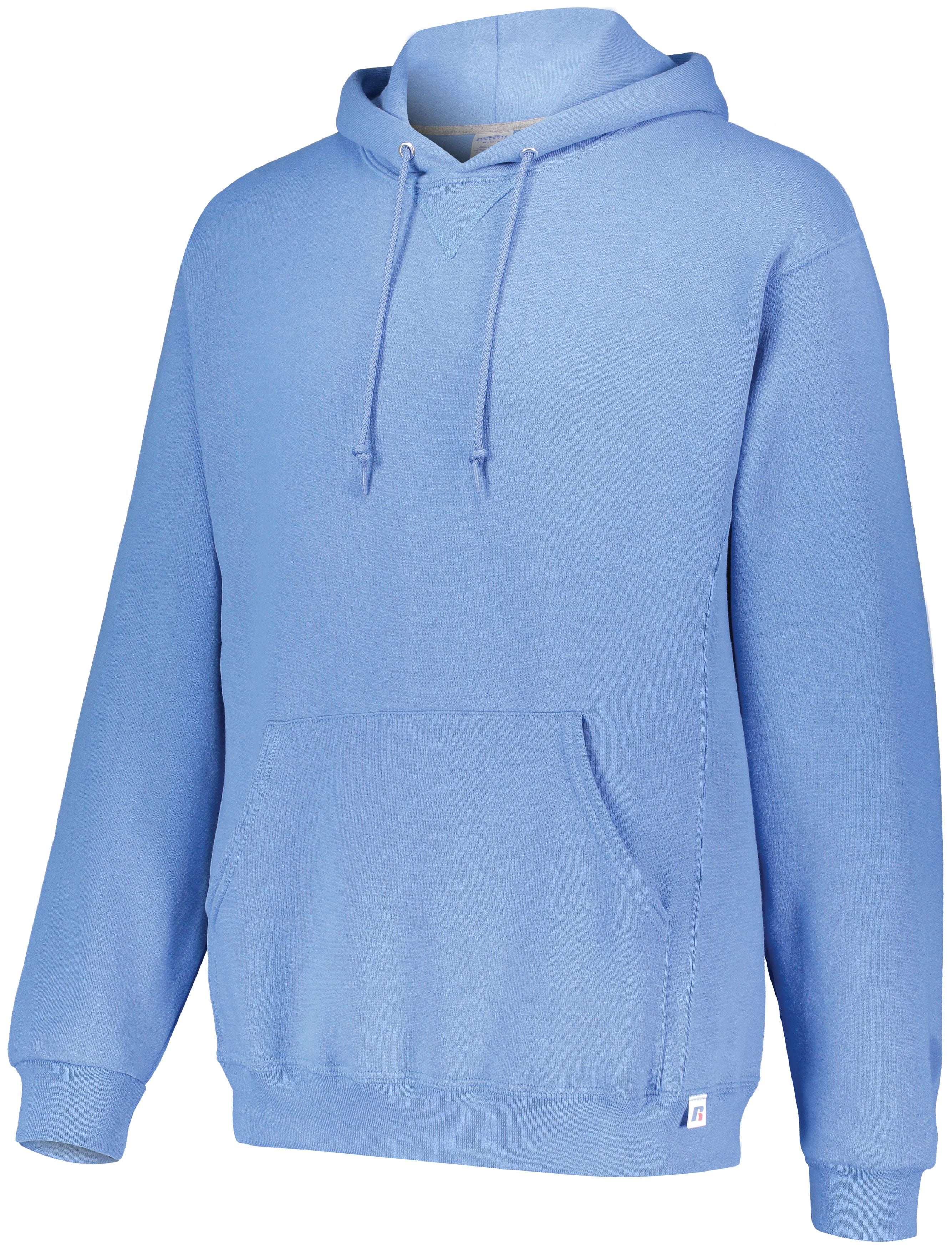 Russell Athletic Chandail à Capuchon Dri Power, L, Bleu Collégial