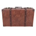 thumbnail image 1 of Vintage Suitcase, Multifunctional Large Capacity Exquisite Craftsmanship Old Suitcase Wooden  for Photo Props and Luggage, 1 of 7