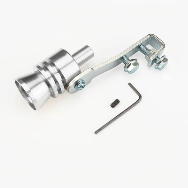 weibbin Universal Turbo Sound Pipe Whistle Muffler Simulator Tailpipe Noise Sound Enhancer
