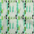 thumbnail image 1 of oneOone Velvet Dusty Teal Green Fabric Abstract Stroke With Texture Craft Projects Decor Fabric Printed By The Yard 58 Inch Wide, 1 of 5