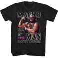 thumbnail image 1 of Macho Man Flex Black Adult T-Shirt Xlt, 1 of 2