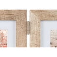 thumbnail image 4 of Unbranded Oldal Hinged Photo Frame with Two (2) 5 x 7 in. Openings, Plastic, Weathered Rustic Look, Home Décor, 4 of 7