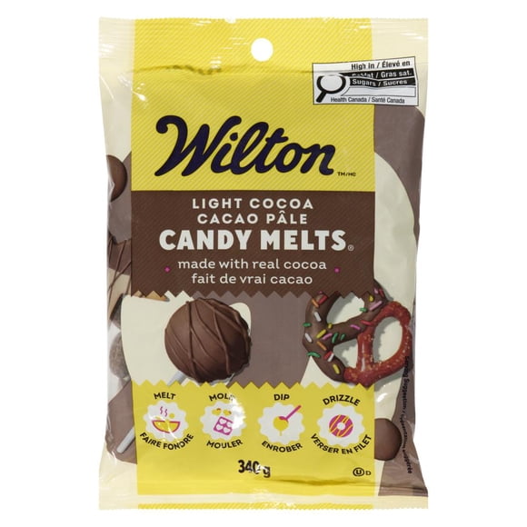 Bonbon Candy Melts cacao pâle 12 oz Wilton