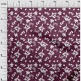 thumbnail image 2 of oneOone Polyester Lycra Purple Fabric Florals Sewing Craft Projects Fabric Prints By Yard 56 Inch Wide, 2 of 4