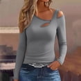 thumbnail image 2 of Haut de Couche de Base Ajusté à Manches Longues Thermique Automne Hiver pour Femmes, Confortable, Extensible, Tissu Doux, Tenue de Tous les Jours, 2 of 5