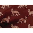 thumbnail image 4 of oneOone Cotton Cambric Fabric Fox Block Print Fabric By Yard 56 Inch Wide, 4 of 4