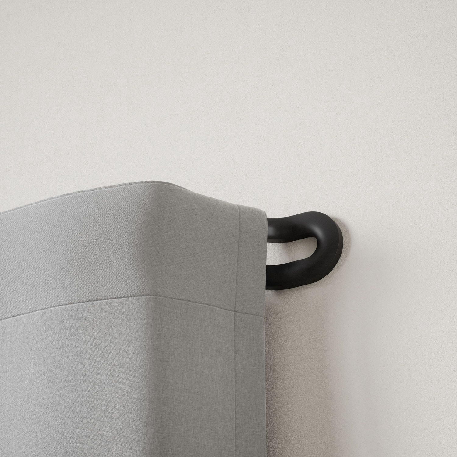 Umbra Midnight 3/4" Tringle à rideau double occultante extensible 42-120"