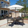 thumbnail image 3 of California Umbrella Venture 6' Silver Market Umbrella in Natural, 3 of 5
