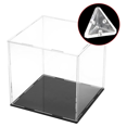 thumbnail image 4 of 36Pcs Acrylic Corner Brackets with Semitransparent Screws Clear 3-Hole Right Angle Joint Brace Brackets, 4 of 5