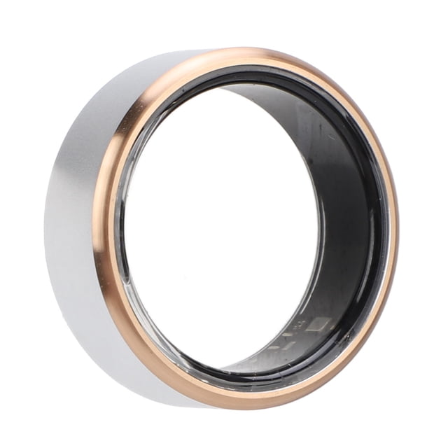 Smart Ring, Health Fitness Tracker Ring to Monitor Fitness Pedometer Sleep Tracking APP, for Photo, 5ATM Waterproof Wearable Health Ring for Men Women, 5 Days