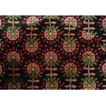 thumbnail image 4 of oneOone Cotton Silk Fabric Leaves & Floral Block Printed Craft Fabric BTY 42 Inch Wide, 4 of 4